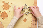 Kit pâtisserie effet vitraux colorés Kitchen Craft 5 pièces