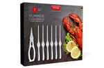 Service à homard Triangle 7 pièces inox 18/10
