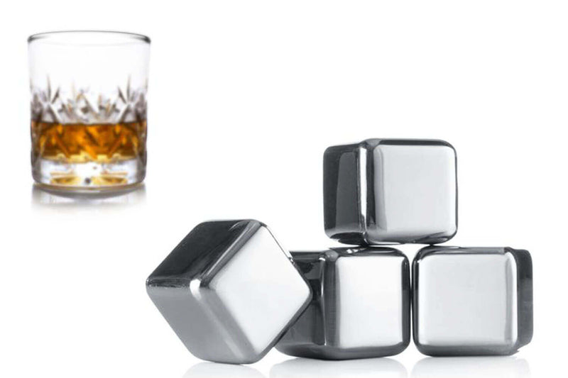 Set 4 pierres à whisky Vacu Vin