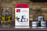 Set 4 pierres à whisky Vacu Vin