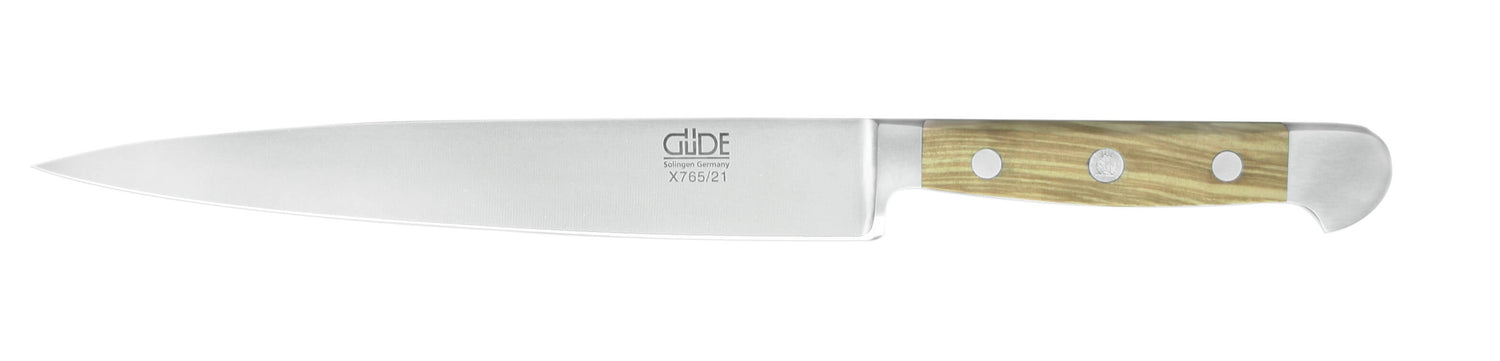 Coffret Güde 3 couteaux forgés Alpha Olive
