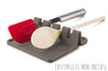 Repose cuillère 4 emplacements Tomorrow's Kitchen gris
