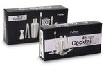 Kit cocktail Deluxe 7 pièces acier inoxydable Pulltex + recettes