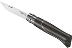 Couteau Opinel n°8 Ellipse lame 8,5cm acier inox manche ébène