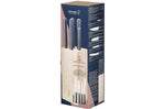 Bloc bois de hêtre 5 couteaux cuisine Opinel Intempora