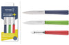 Coffret Opinel Trio Les Essentiels 3 pièces manches colorés