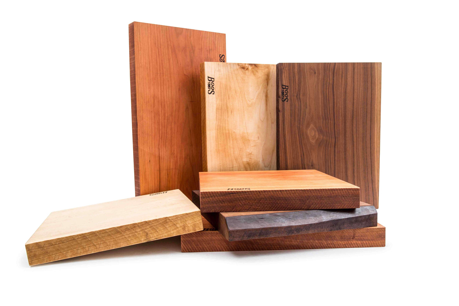 Planche à découper Boos Blocks Gourmet en noyer noir 61x46x4cm