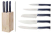 Bloc bois de hêtre 5 couteaux cuisine Opinel Intempora