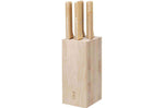Bloc bois de hêtre 5 couteaux cuisine Opinel Parallèle