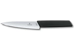 Bloc Victorinox Swiss Modern 6 pièces bois de hêtre laqué noir acier inox