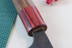 Couteau santoku japonais artisanal Wusaki Yuzo BS2 17cm
