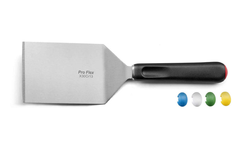 Spatule coudée Sabatier Trompette Pro Flex HACCP large et rigide 15cm
