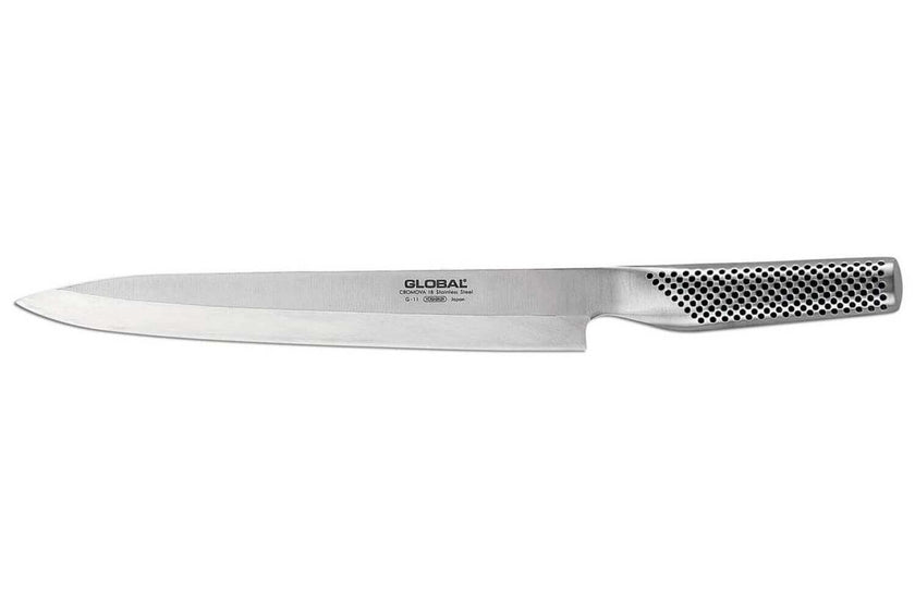 Couteau Global G11 Yanagi Sashimi spécial gaucher avec lame de 25 cm