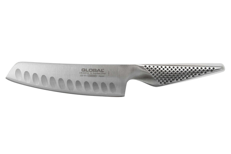 Couperet à légumes japonais Global GS91 lame alvéolée 14cm