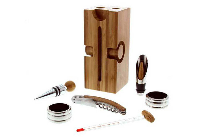 Bloc sommelier Pradel Excellence 6 pièces bambou