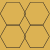 Texture Laiton hexagonal