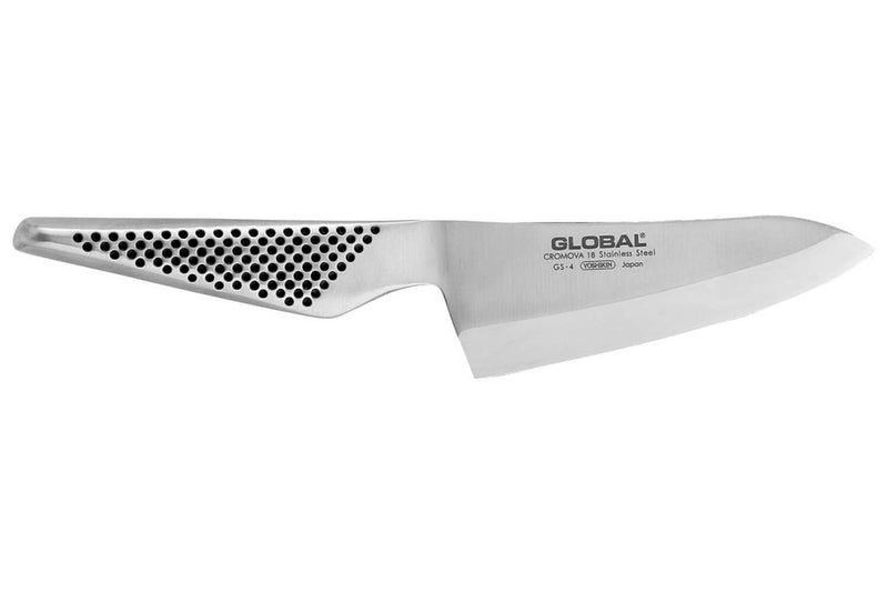 Couteau à légumes japonais Global GS4 lame biseautée pour droitier 12cm