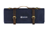 Mallette de cuisinier vide Wusaki denim et cuir - 8 places