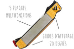 Affuteur multifonction de poche Worksharp 17 x 4 x 2,5 cm