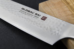 Couteau de chef japonais Global Sai 01 lame martelée 19cm