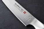 Couteau universel japonais Global Sai M02 lame martelée 14cm