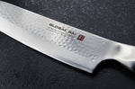 Couperet à légumes japonais Global Sai M06 lame martelée 15cm