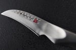 Couteau bec d'oiseau japonais Global Sai S04R lame martelée 6.5cm