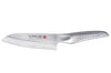 Couteau santoku japonais Global Sai M03 lame martelée 13,5cm