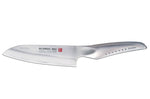 Couteau santoku japonais Global Sai M03 lame martelée 13,5cm