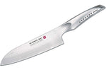 Couteau santoku japonais Global Sai 03 lame martelée 19cm