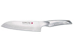 Couteau santoku japonais Global Sai 03 lame martelée 19cm