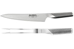 Set 2 couverts à viande japonais Global G313 acier inox
