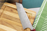 Couteau bunka japonais artisanal Masakage Kiri 17cm damas 49 couches