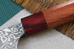 Couteau de chef japonais artisanal Yoshimi Kato 21cm SG2 Damascus