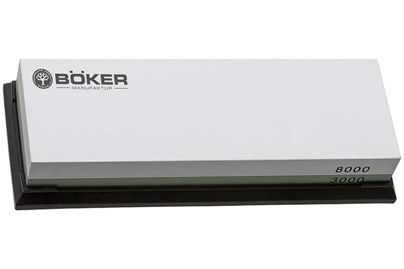 Pierre à aiguiser Boker double face 3000/8000 18x6x3cm