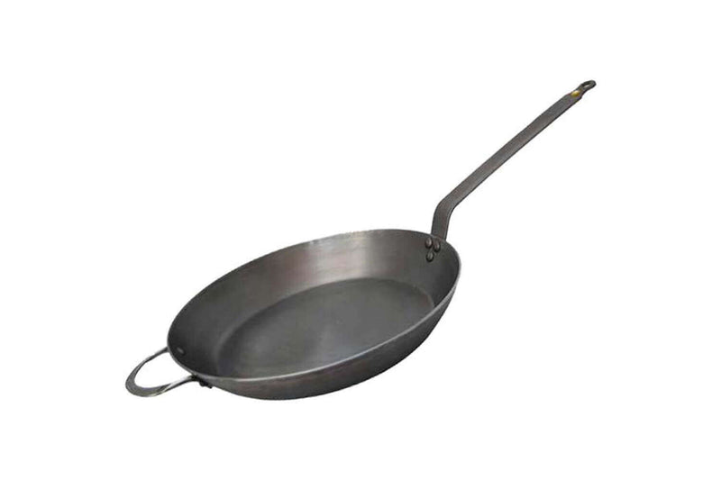 Poêle à frire ronde De Buyer Minéral B Element en fer 36cm