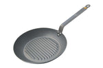 Poêle grill ronde De Buyer Minéral B Element en fer 32cm