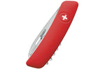 Couteau multifonction SWIZA D03 11 fonctions 95mm - Rouge