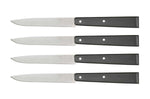 Coffret de 4 couteaux de table Opinel N°125 Pro lames micro dentées 11cm