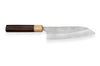 Couteau santoku japonais artisanal Yoshimi Kato AS Nashiji 17cm