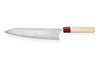 Couteau de chef japonais artisanal Masakage Kiri 24cm damas 49 couches