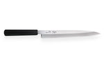 Couteau yanagiba japonais artisanal Kagekiyo Suri Urushi 24cm