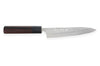 Couteau universel japonais artisanal martelé Yu Kurosaki Shizuku 15cm acier SG2