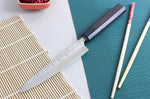 Couteau universel japonais artisanal martelé Yu Kurosaki Shizuku 15cm acier SG2
