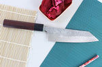 Couteau bunka japonais artisanal martelé Yu Kurosaki Shizuku 17cm acier SG2