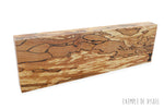 Barre aimantée artisanale Essences Creations en hêtre et résine 30cm - 3 places