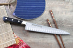 Couteau de chef japonais Misono UX10 alvéolé 21cm