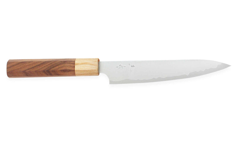 Couteau universel japonais artisanal Kei Kobayashi SG2 Octogone 15cm