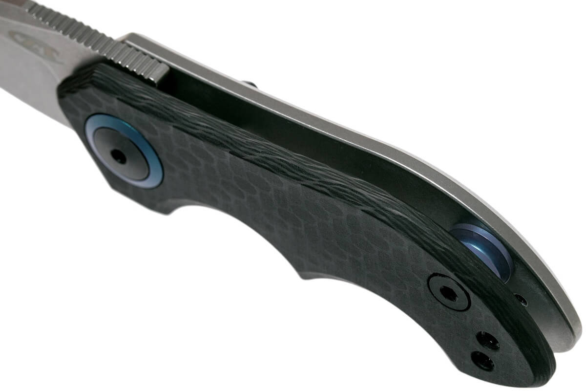Couteau pliant Zero Tolerance ZT0022 manche carbone titanium 7,5cm