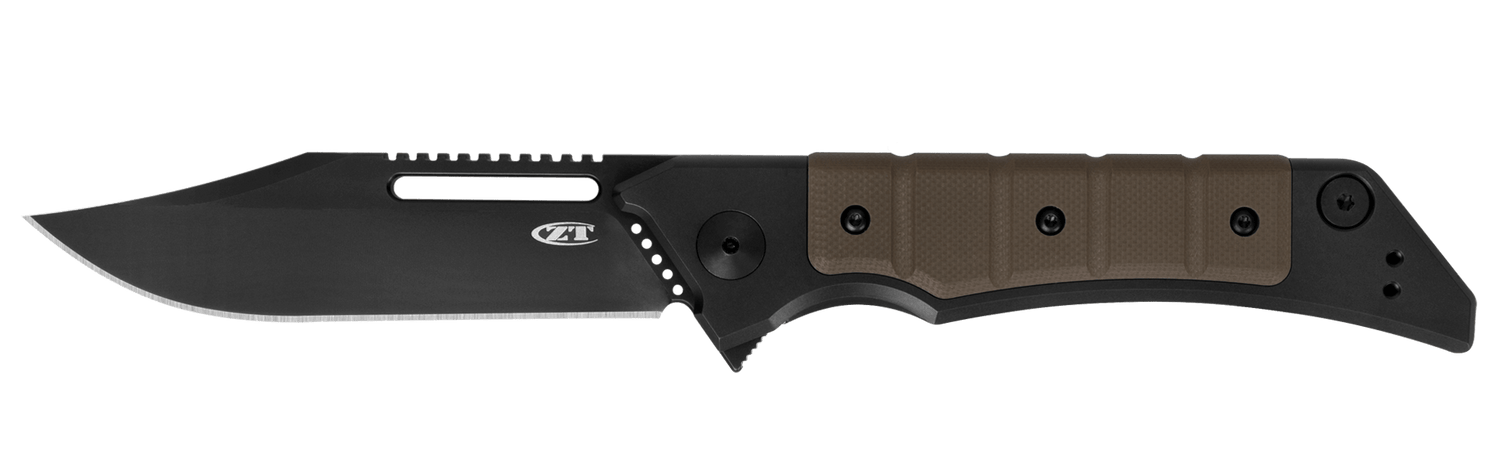Couteau pliant Zero Tolerance ZT0223 manche G10 Titanium 12,8cm